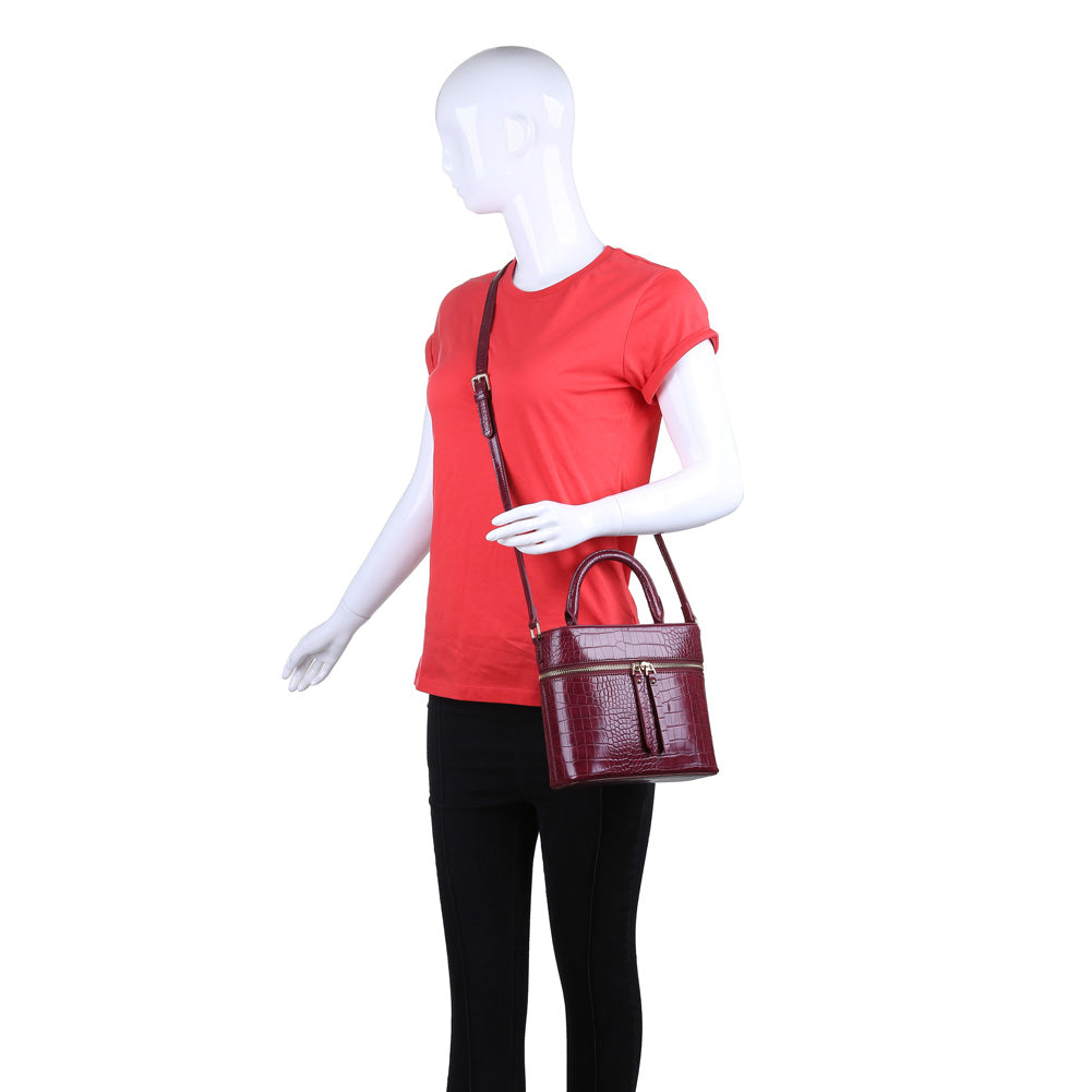 Rogue Croc Crossbody Bag - Stylish & Durable Leather Shoulder Purse for Women | Fashionable Everyday Handbag for Work, Travel & Outings