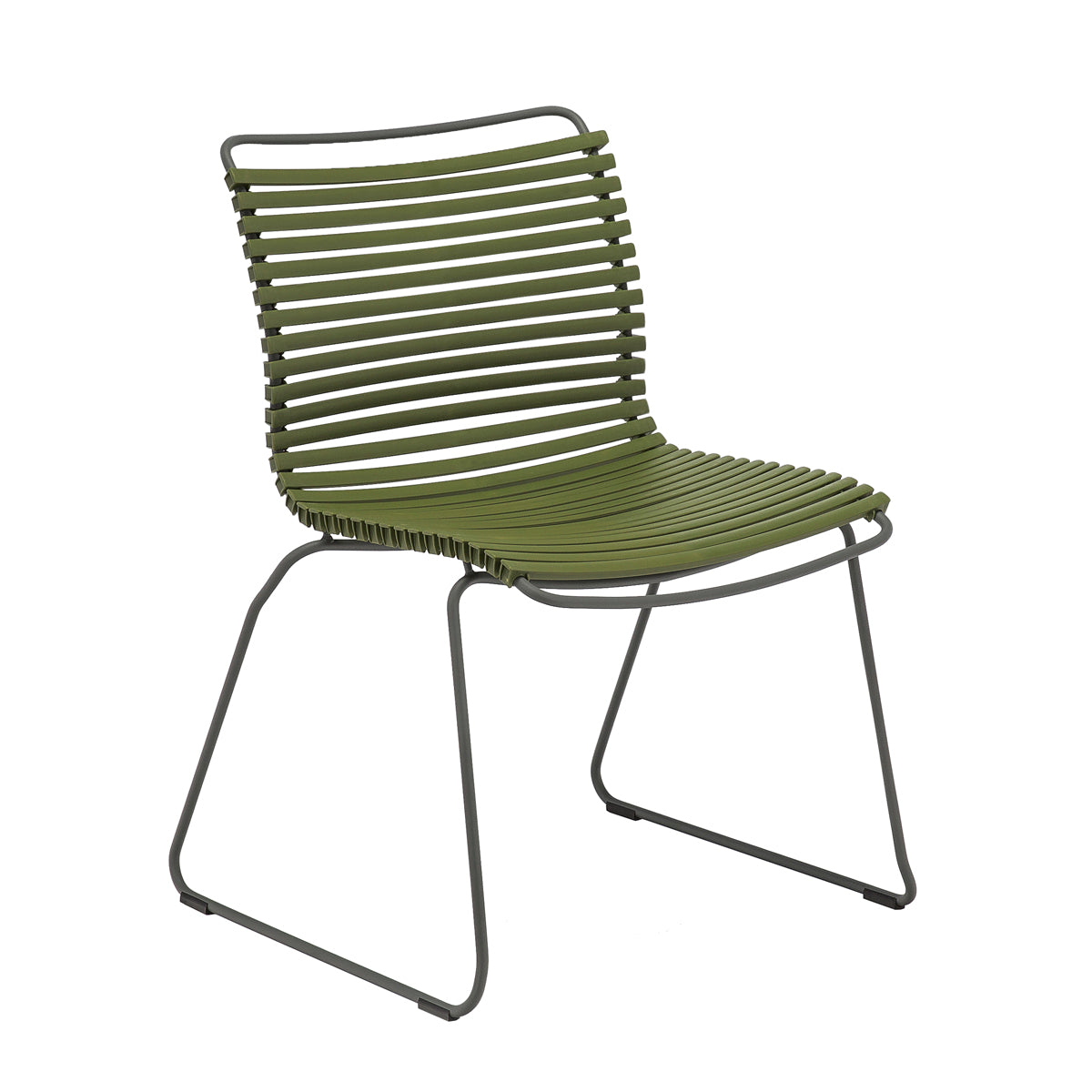 Click Outdoor Dining Chair - Lightweight Patio Chairs for Backyard, Garden, Poolside & Camping - Weather-Resistant Folding Chairs for Outdoor Entertaining