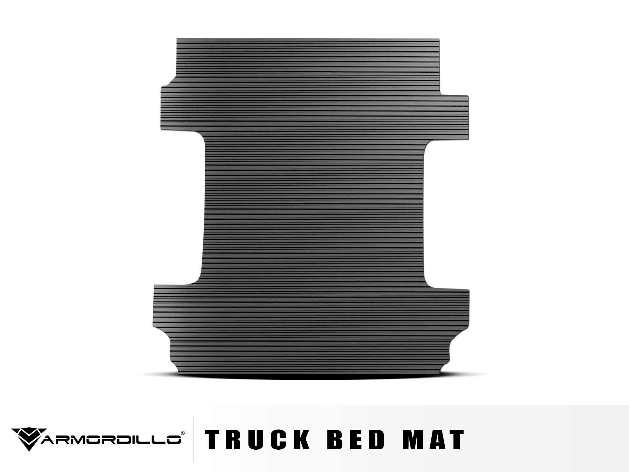 Armordillo USA 8706459 Heavy Duty Rubber Truck Bed Mat - Black, Fits 2019-2024 Chevy Silverado & GMC Sierra 1500 6.5ft (78