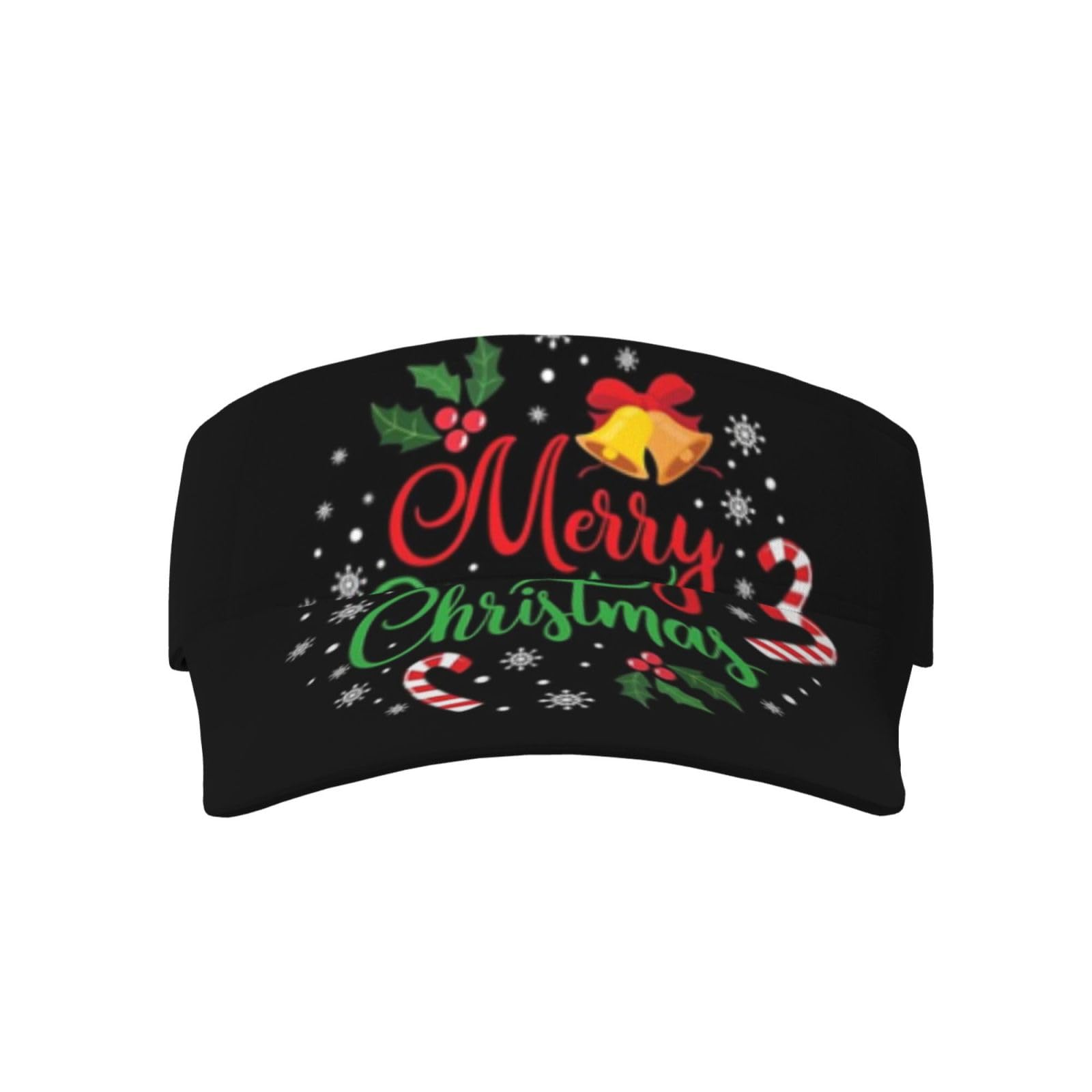 Christmas & New Year Sun Visor Hats for Men & Women - UV Protection Sports Cap for Outdoor Activities, Holiday Parties & Festive Celebrations