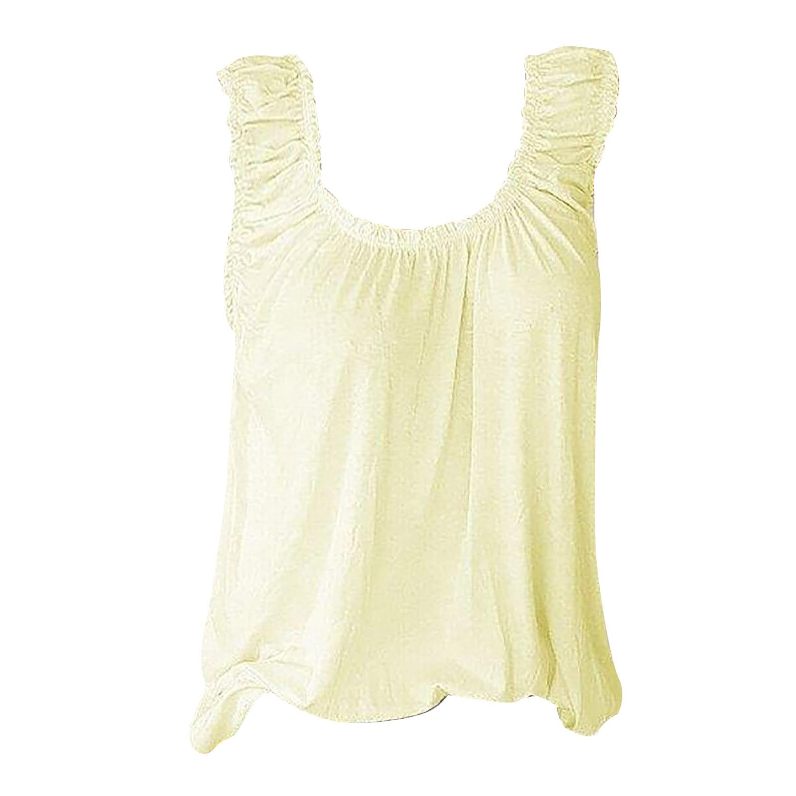 Women's Floral Print Tank Tops - Crewneck Fit Casual Swing T-Shirts (5-Pack) - Plus Size Summer Tops for Outdoor Activities, Yoga & Beach Wear
