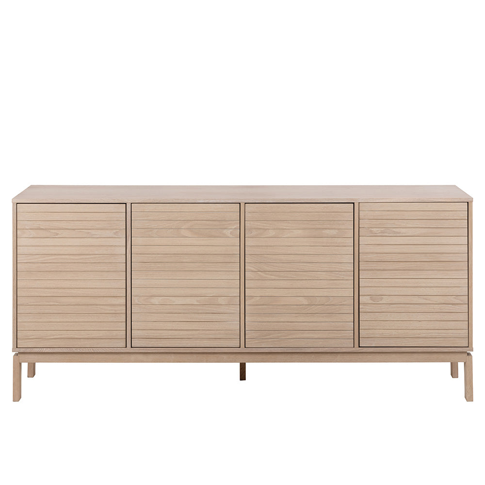 LINLEY 180cm Oak Sideboard Buffet Cabinet - Stylish Storage for Dining Room, Living Room & Entryway