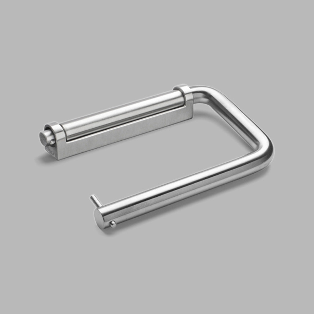 D-Line Toilet Paper Holder - Modern Bathroom Accessory from Knud Holscher Collection | Perfect for Home, Office & Hotel Restrooms
