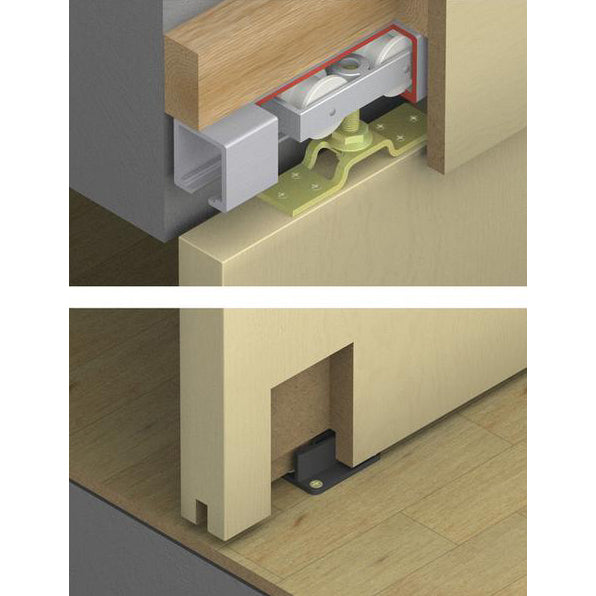 Hawa Junior 120/A Fitting Set - Complete Window Hardware Kit for Sliding Doors | Perfect for Home Renovation & DIY Projects