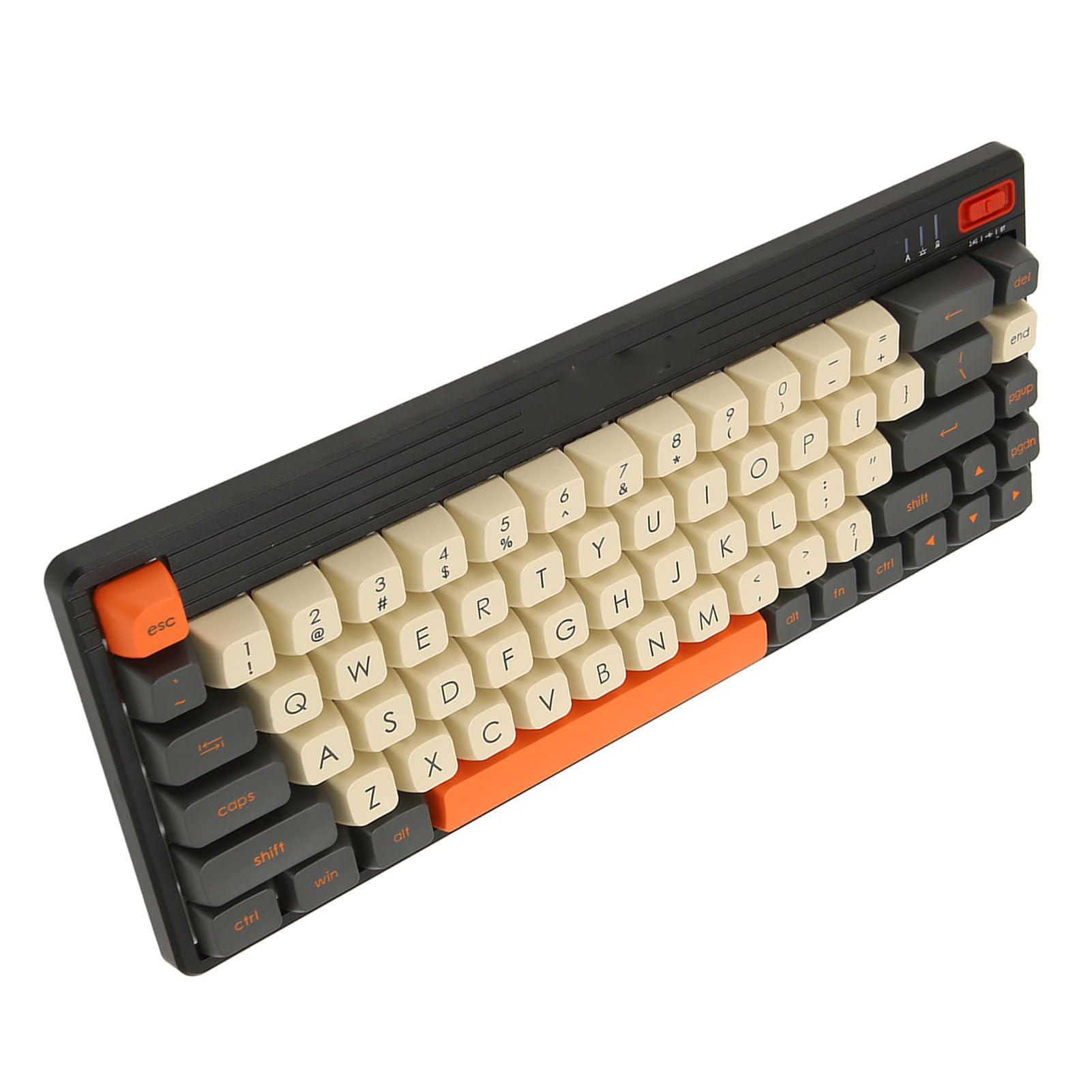 Plyisty Hot Swappable Mechanical Keyboard - RGB Backlit, USB Wired & 2.4G/5.0 Wireless, Compatible with Windows & Mac - Perfect for Gaming, Office Work & Typing
