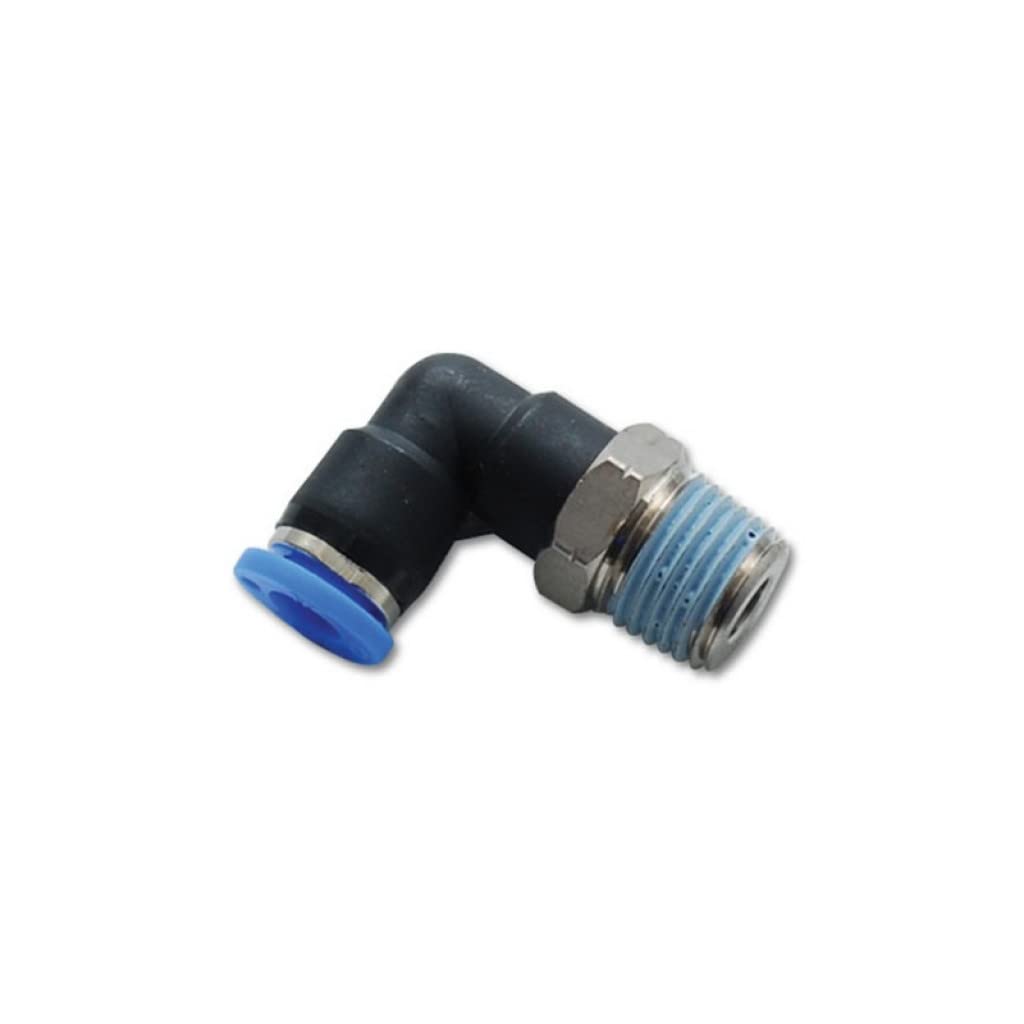 High-Quality 1/4in NPT Thread Pneumatic Vacuum Fitting for Male Elbow - Durable & Vibrant Industrial Air Tool Accessory | Perfect for HVAC, Automotive & Manufacturing Applications
