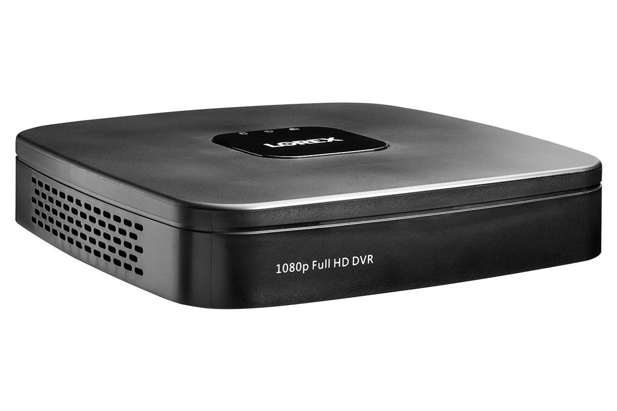 4K HD 4-Channel Security DVR System with Night Vision - Home & Business Surveillance Recording for 24/7 Protection