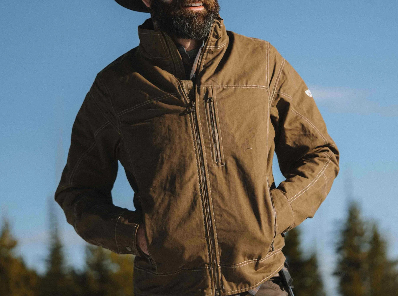 Kuhl Burr Jacket for Men - Lightweight Water-Resistant Outdoor Jacket for Hiking, Camping & Everyday Wear