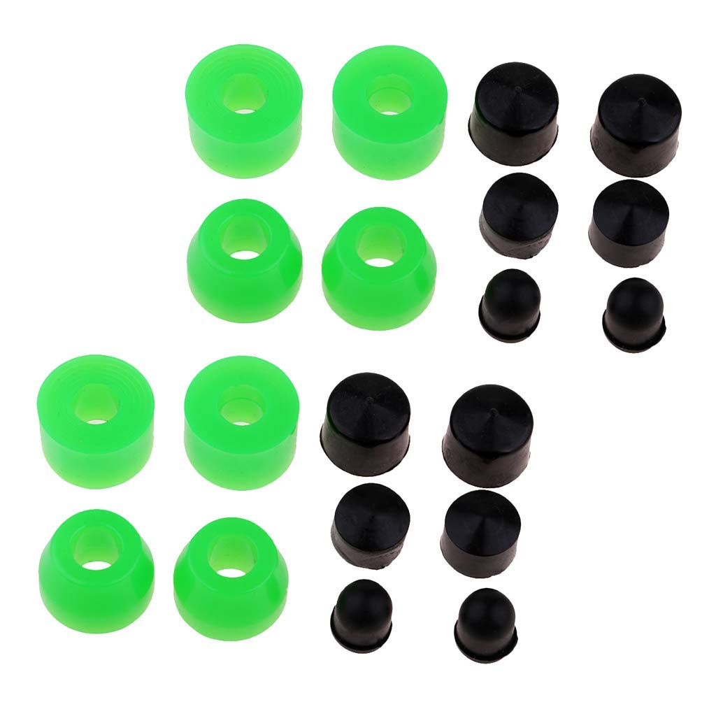 20x 85A PU Skateboard Bushings Replacement Cups Set - Durable Longboard & Skateboard Truck Parts for Smooth Ride & Performance