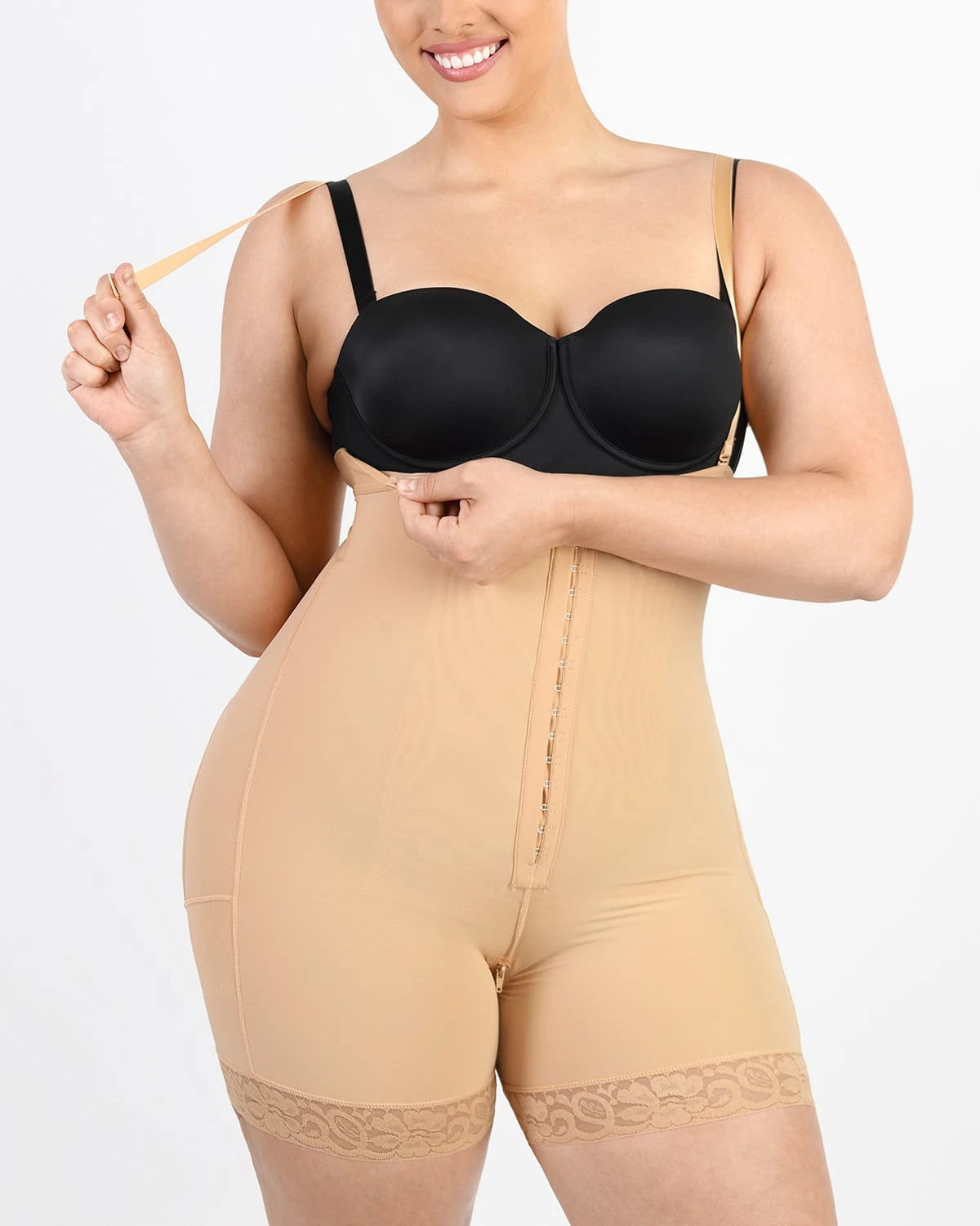 AirSlim® Strapless Body Shaper for Women - Seamless Tummy Control Shapewear for Slimming & Posture Support - Perfect for Dresses, Workouts & Everyday Wear