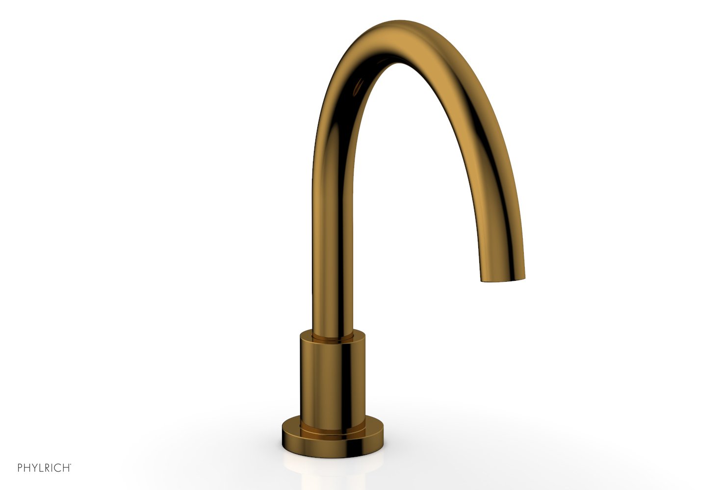 BASIC Deck Tub Spout D5130 - Chrome-Plated Brass Bathtub Faucet for Bathroom & Shower Installation | Durable & Stylish Fixture for Modern Homes