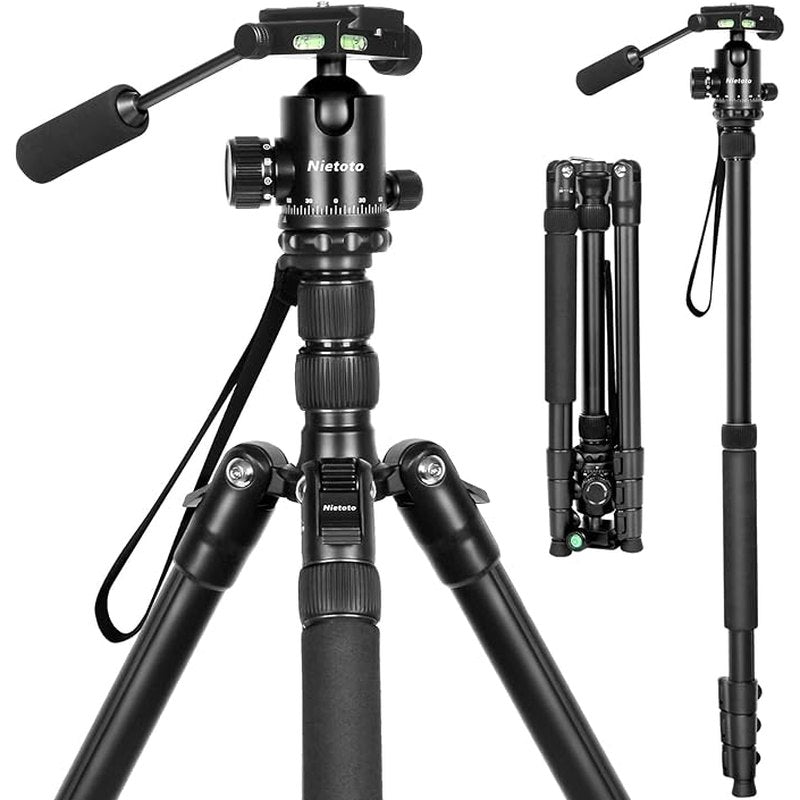 Professional DSLR Camera Tripod & Monopod Stand - 68