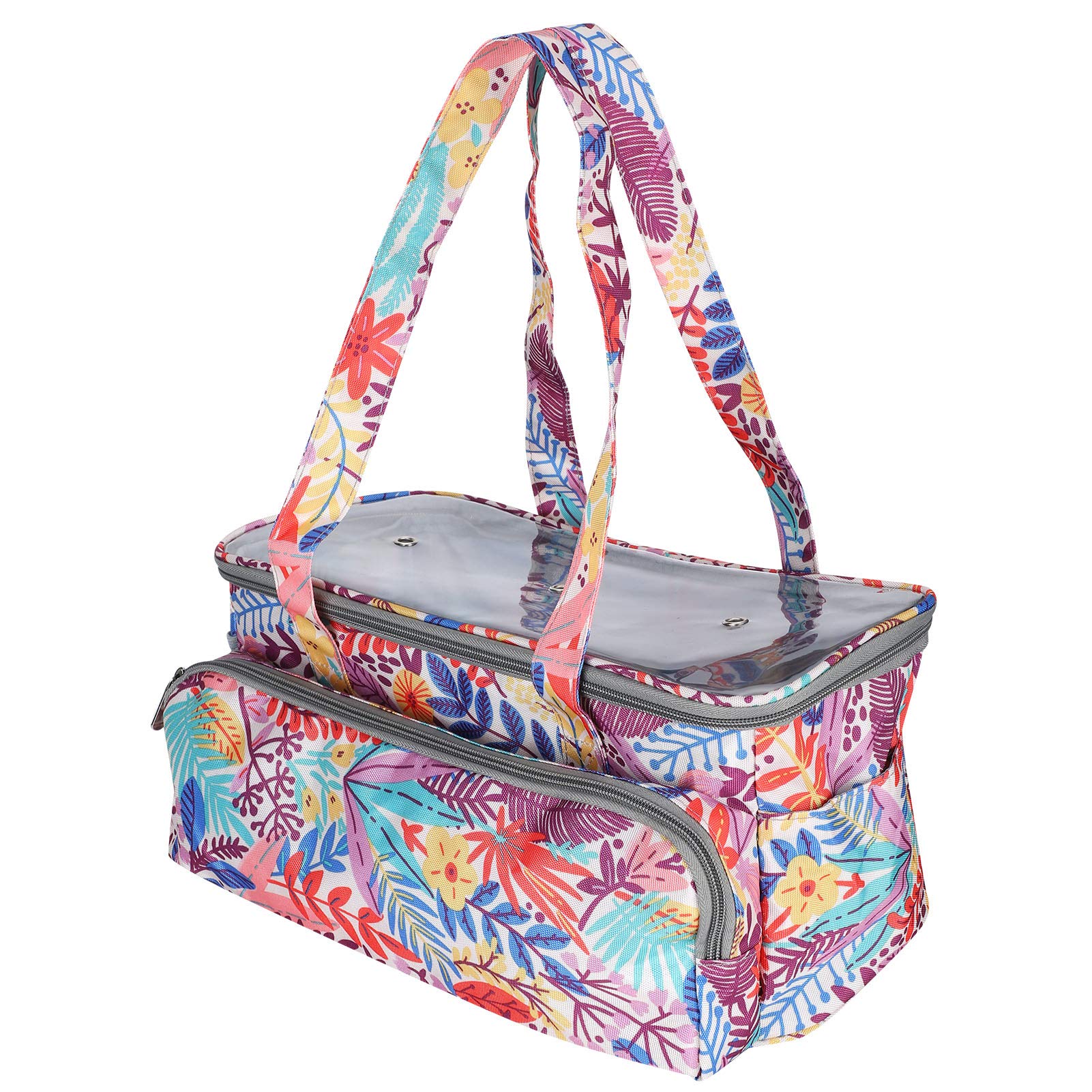 Ladieshow Printing Wool Storage Bag - DIY Yarn Knitting Tote Organizer for Sewing Supplies | Perfect for Craft Room Organization & Knitting Project Storage