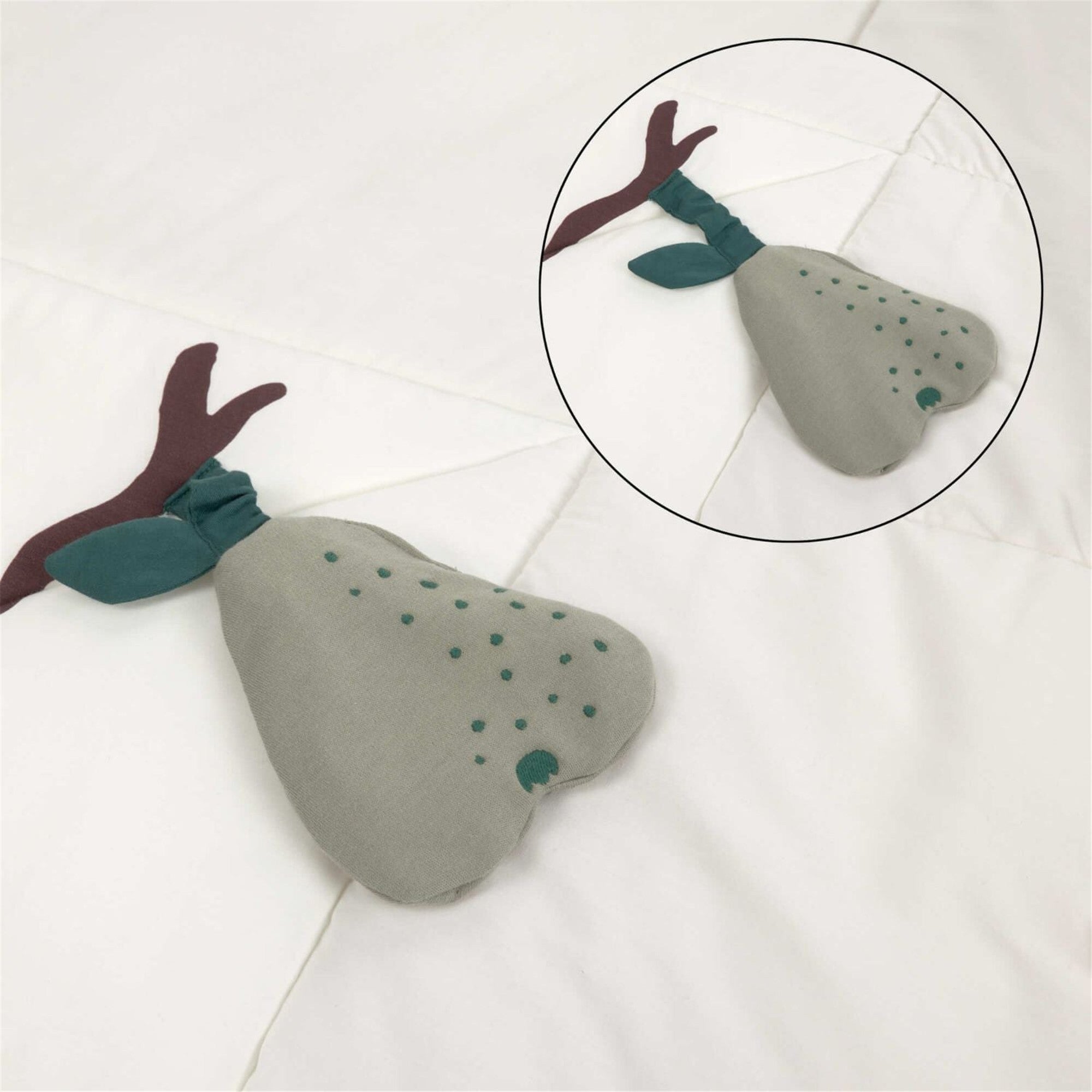 Lassig Tiny Farmer Activity Toy Blanket - Soft Baby Play Mat for Sensory Development & Tummy Time - Perfect for Nursery, Daycare & Travel