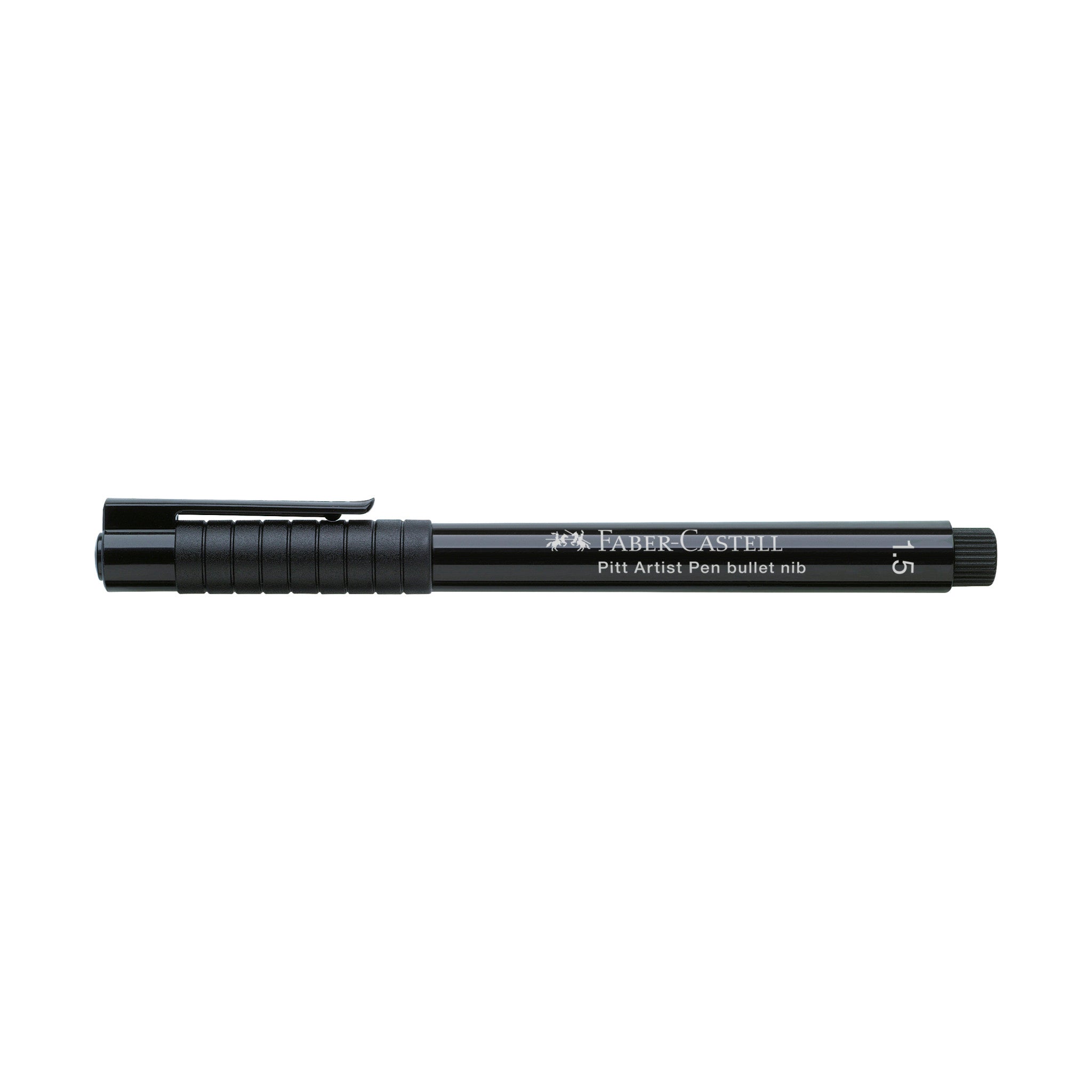 Pitt Artist Pen 1.5mm Bullet Tip - Black #199 - Professional Drawing & Sketching Pen for Artists, Illustrators & Calligraphy - Ideal for Sketchbooks, Comics & Fine Art Projects