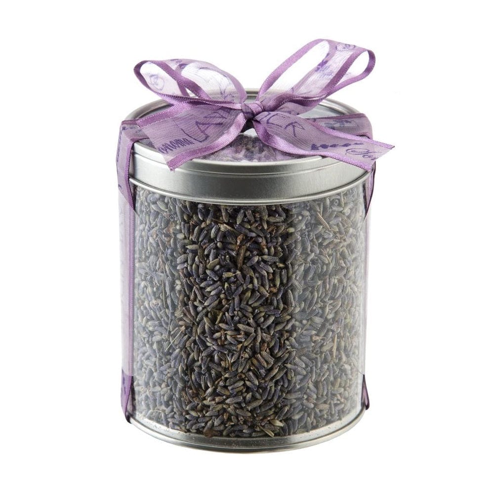 Premium Dried Lavender Buds in Airtight Canister - 100% Natural Relaxing Aromatherapy Flowers for Home Decor, DIY Crafts & Stress Relief