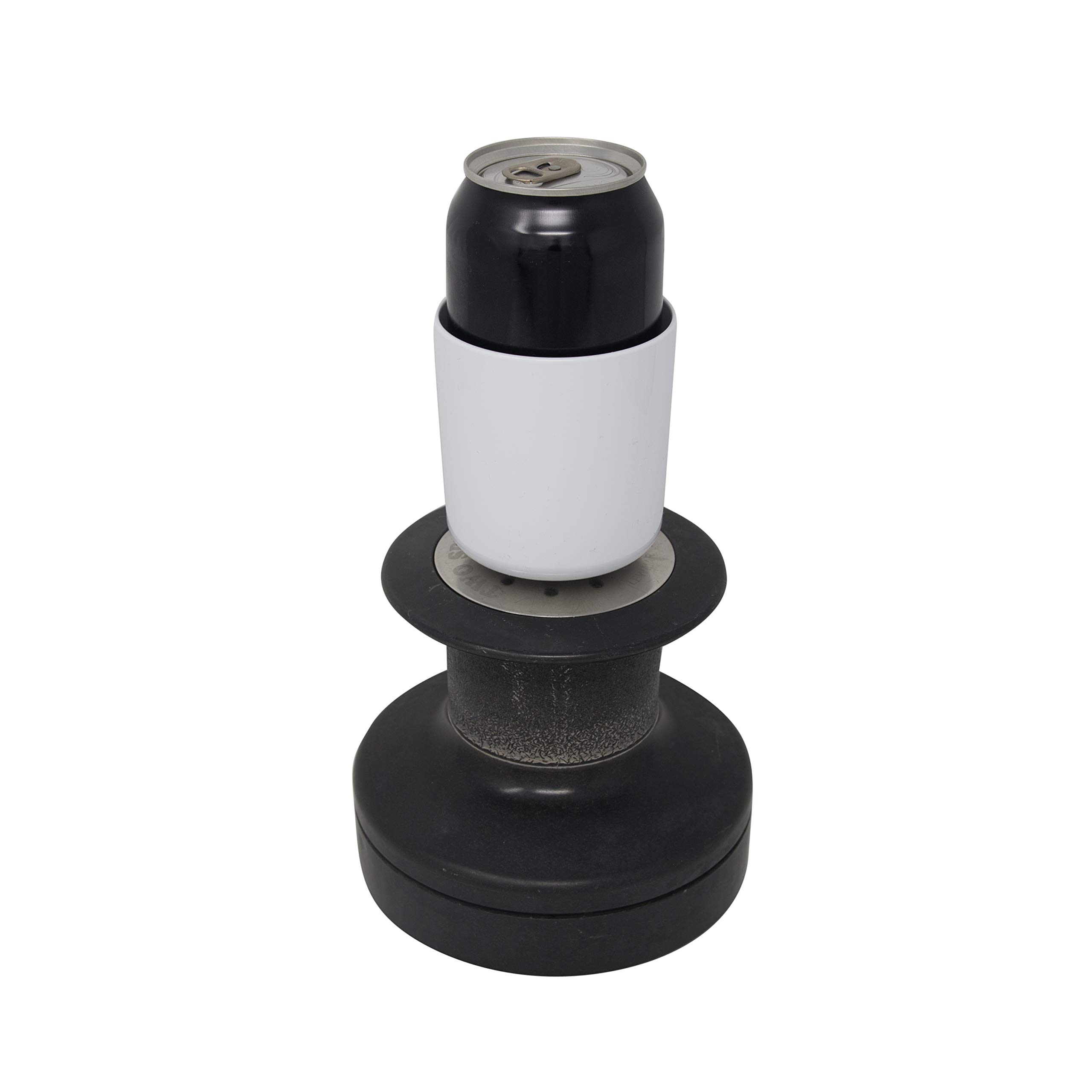 Stainless Steel Can Holder for Sailing Winches & Scotty Fishing Rod Mounts - Perfect for Boating, Fishing & Marine Use