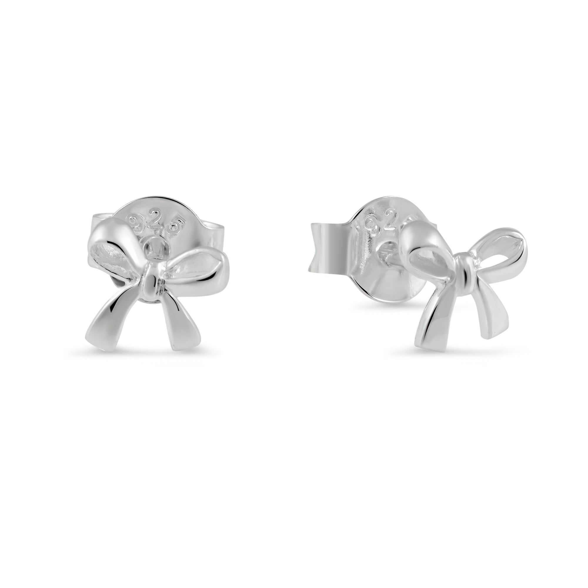 Dainty Bow Stud Earrings for Women - Elegant Small Bow Design, Hypoallergenic Stainless Steel - Perfect for Daily Wear, Parties & Gifts