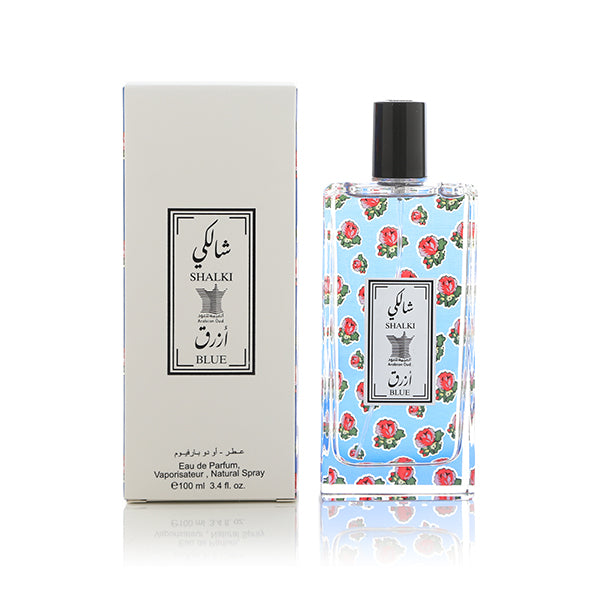 Shalki Blue Eau de Parfum for Women - 100ml Long Lasting Floral Fragrance - Perfect for Date Nights, Office Wear & Special Occasions