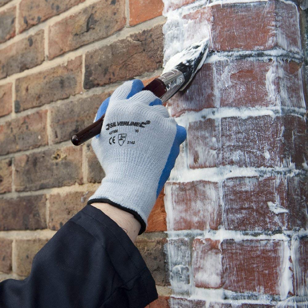 Premium 1.5 Gallon Brick Sealer - Clear Waterproofing Coating for Brick, Stone, Concrete & Masonry - 25-Year Protection Against Water Damage & Penetrating Damp - Ideal for Driveways, Patios, Foundations & Exterior Walls