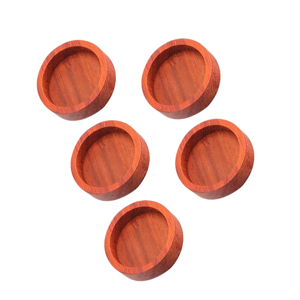 5pcs Wood Frame Epoxy Jewelry Molds for Necklace Pendants - DIY Resin Crafting, Handmade Jewelry Making, Gift Making Supplies