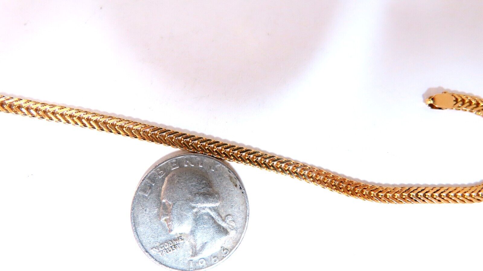 Vintage 14K Gold Link Bracelet 7.5 Inch - Elegant Jewelry for Women, Perfect for Parties, Weddings & Special Occasions