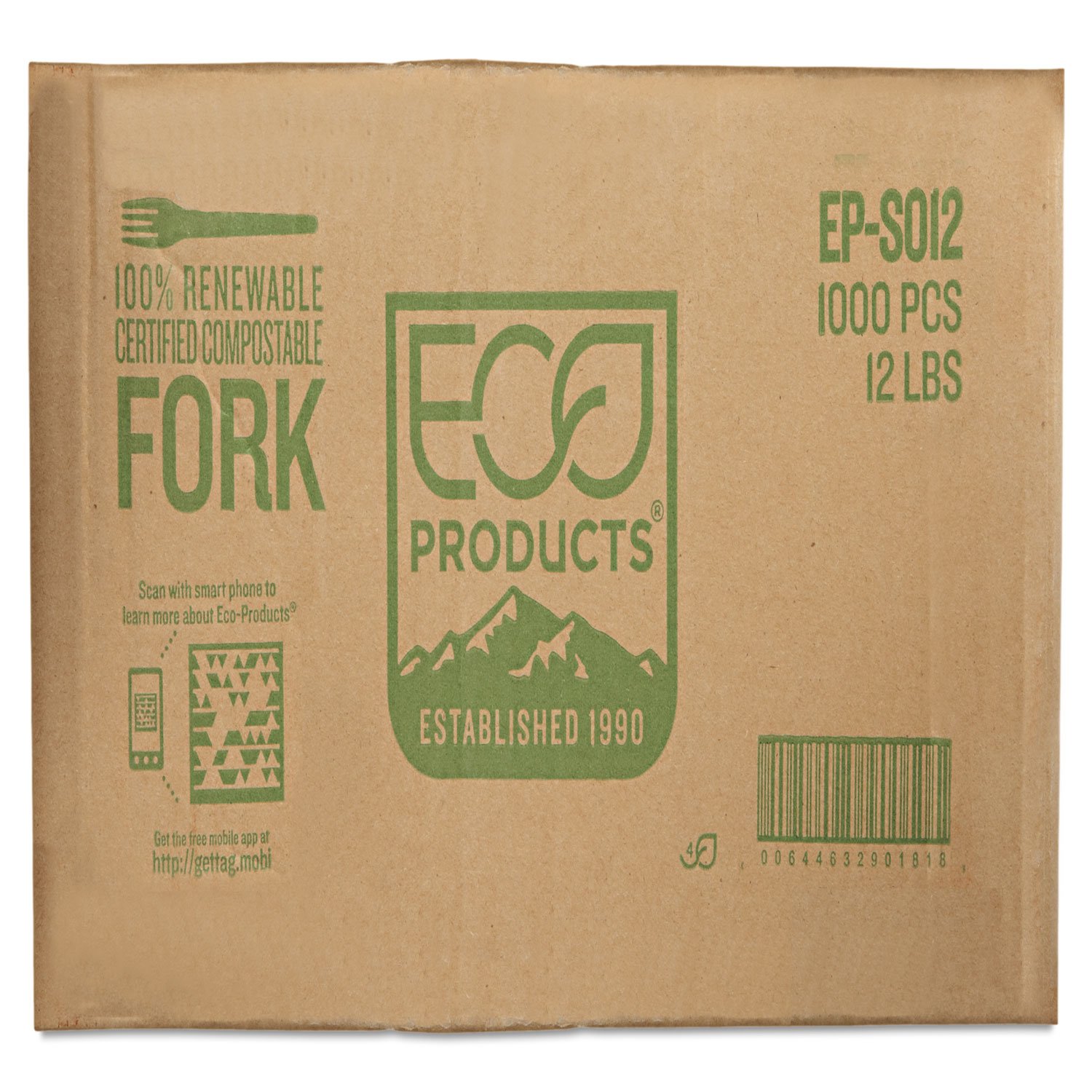 Eco-Friendly Plant-Based High Heat Disposable Cutlery Set - Biodegradable Compostable Utensils for Hot Meals, Picnics, Parties & Outdoor Dining
