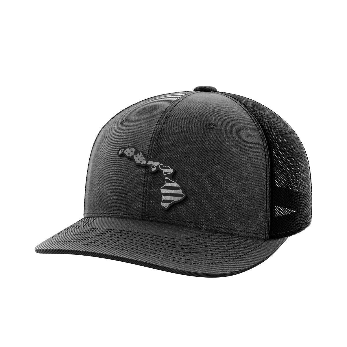 Hawaii United Black Patch Hat - Stylish Embroidered Baseball Cap for Men & Women - Perfect for Travel, Outdoor Adventures & Casual Wear