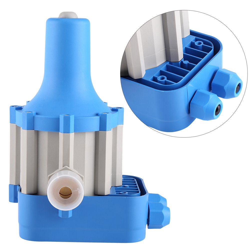 Automatic Water Pressure Switch, 10 Bar Electronic Pump Controller for Home Use - Ideal for Household Water Pumps, Garden Irrigation & Submersible Pumps