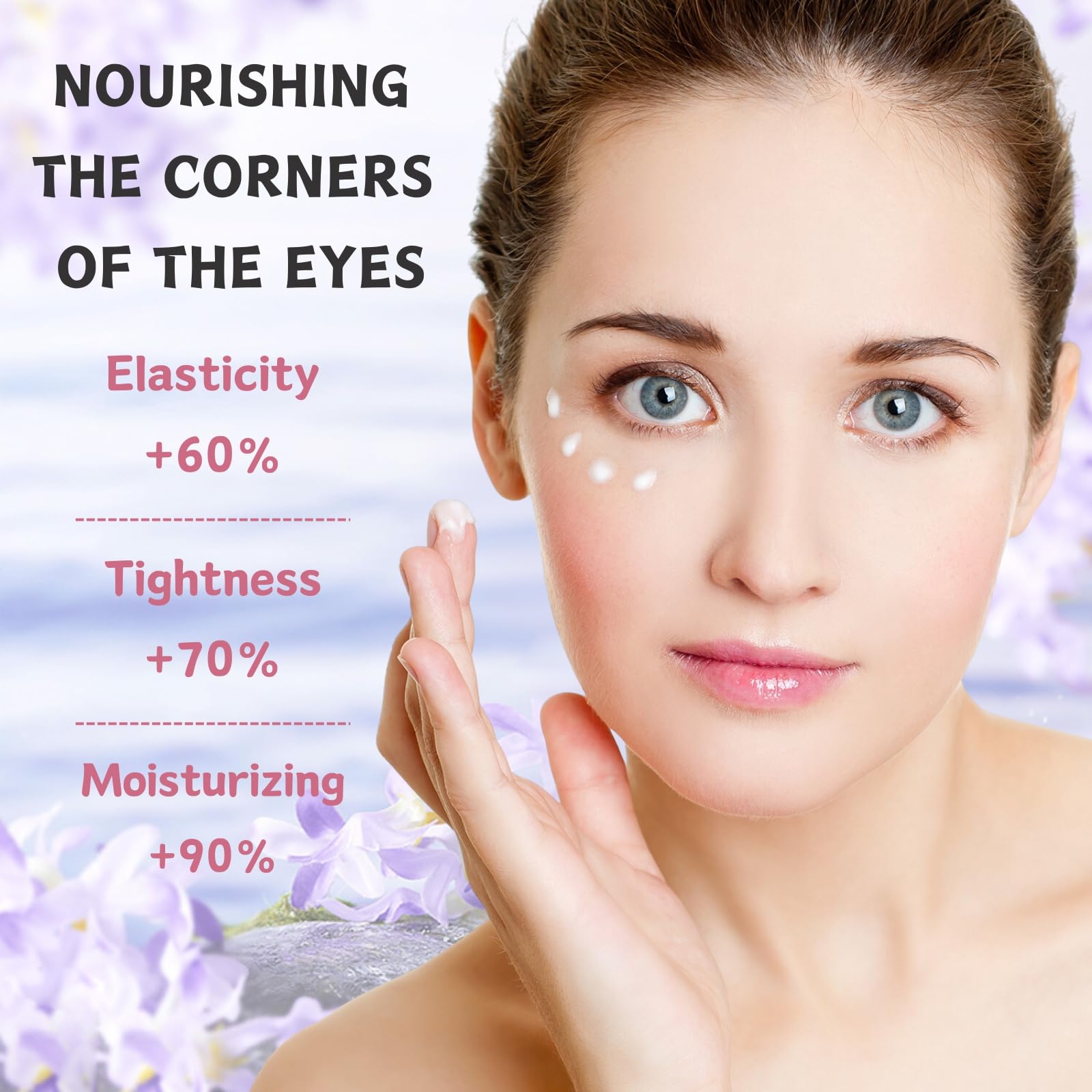 Caffeine Eye Cream for Wrinkles & Dark Circles - Anti Aging Under Eye Cream for Women - Hydrating & Firming Eye Treatment for Puffiness, Bags & Fine Lines - With Collagen & Green Tea Extract | Perfect for Morning & Night Skincare Routine