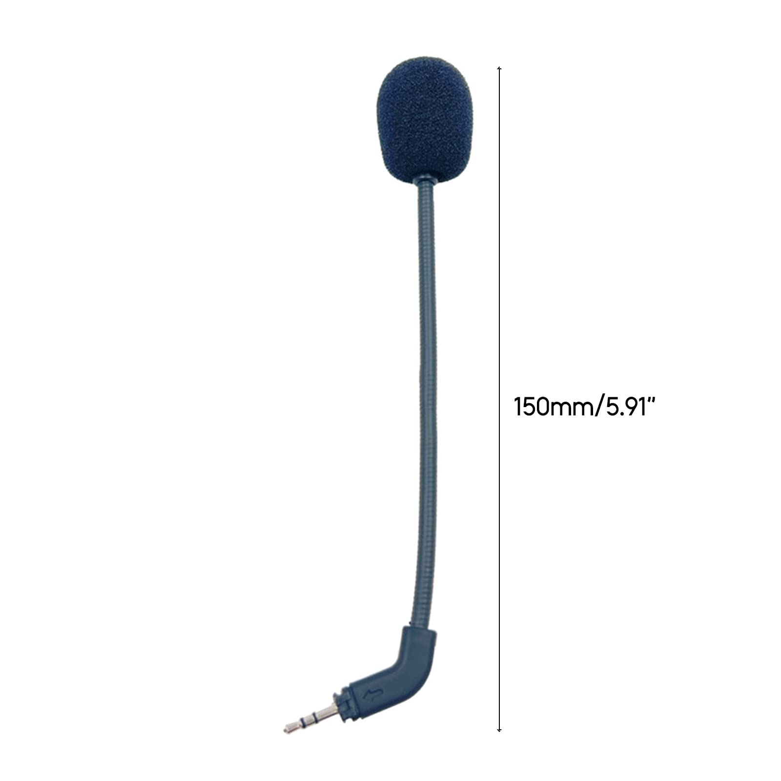2.5mm Replacement Microphone for Turtle Beach Recon 500 Gaming Headset - Stereo Studio Mic with Clear Voice for PC, PS4, PS5, Xbox - Perfect for Streaming, Gaming & Voice Chat