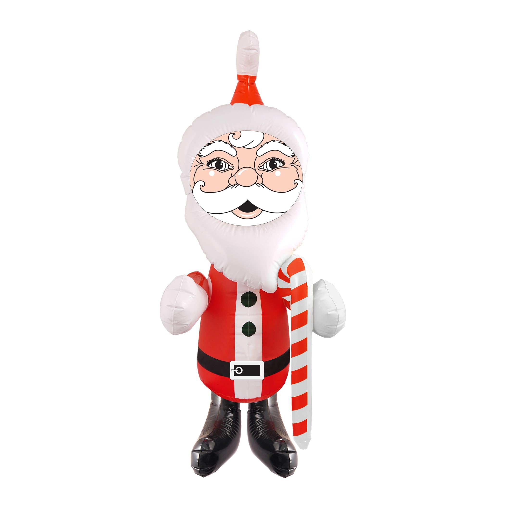 67cm Inflatable Santa Claus Christmas Decoration - Fun Holiday Yard Inflatable for Outdoor Xmas Decor, Party & Festive Home Decorating