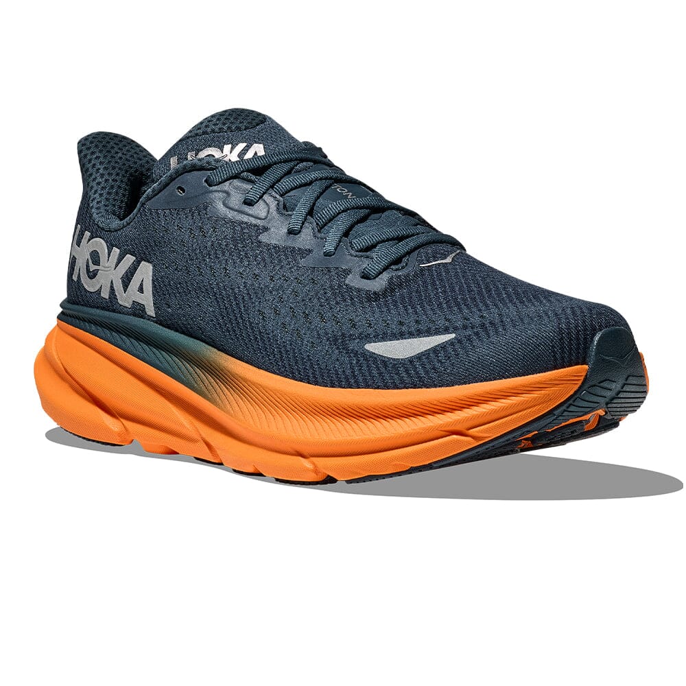Hoka Men's Clifton 9 GTX Running Shoes - Waterproof Trail & Road Running Sneakers for Men - Lightweight Cushioned for Long Distance Jogging, Hiking & Outdoor Activities