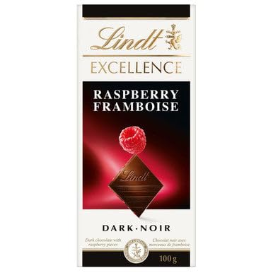 Lindt Raspberry Dark Chocolate Bar 80g - Gourmet Dessert for Gifting & Snacking