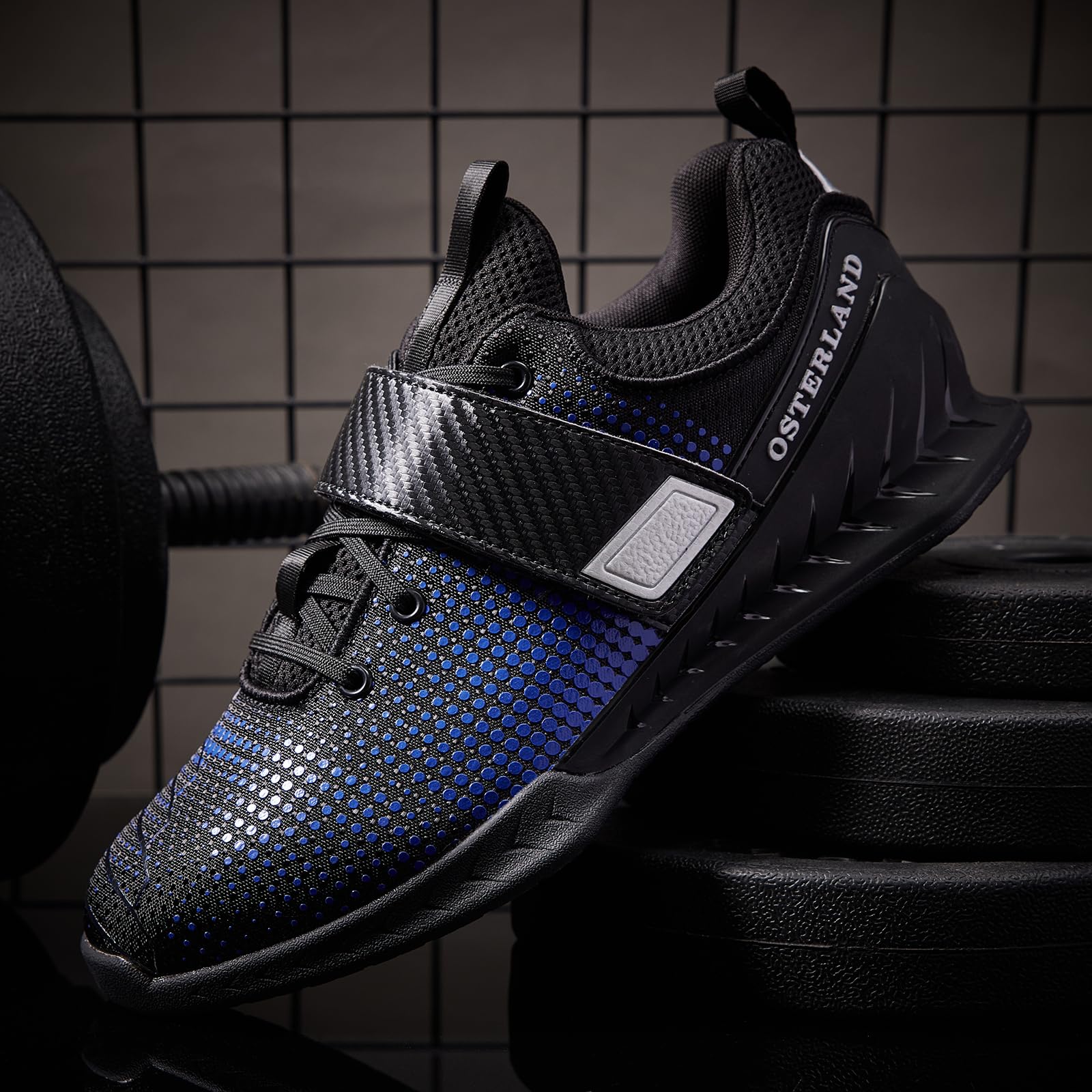 Osterland Weightlifting Shoes for Men & Women - Powerlifting & Crossfit Training Footwear - Heavy Lifting, Deadlifting & Squat Shoes - Perfect for Gym Workouts & Strength Training