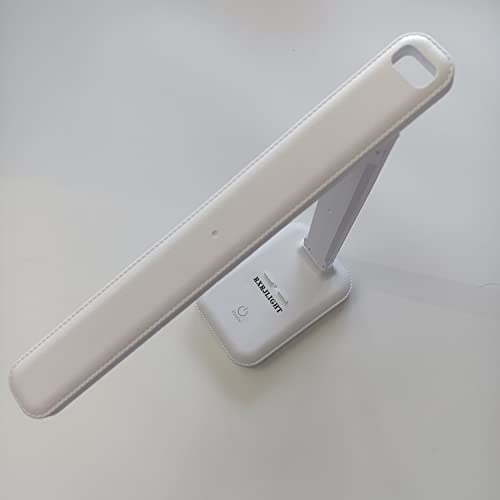 RXRJLIGHT Eye-Caring Desk Lamp with Natural Light Technology - Adjustable LED Table Lamp for Reading, Studying & Office Work - Protects Eyes from Strain & Fatigue