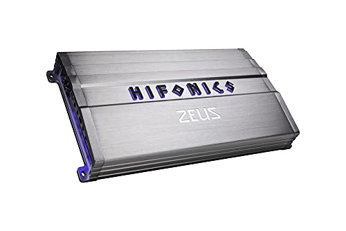 Hifonics ZG-3200.1D Zeus Gamma 3200W Monoblock Car Amplifier - 1 Channel Super D Class Subwoofer Amp with Gravity Magnet Phone Holder Bundle - Perfect for Car Audio Systems & Bass Enthusiasts