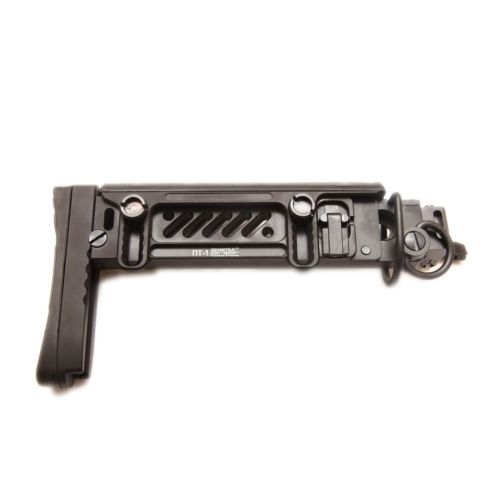 ZenitCo PT-1 Adjustable Rifle Stock - Lightweight & Durable for AK & AR Platforms - Perfect for Tactical Shooting & Hunting