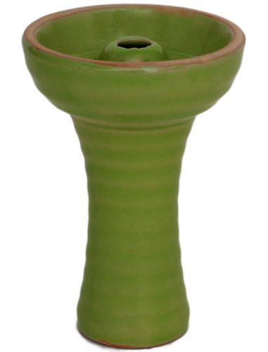 Premium Large Green Hookah Phunnel Funnel Bowl with Included Bowl Grommet - Perfect for Smooth Smoking Sessions at Home or Parties