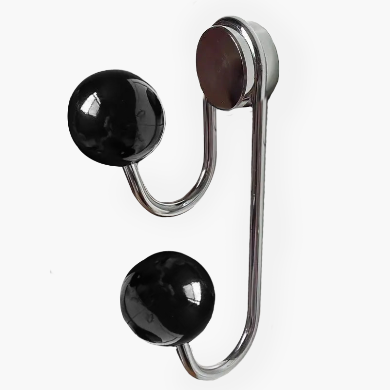 Eames Dot Magnetic Hooks - Strong Neodymium Wall Hooks for Kitchen, Bathroom, Office - Space Saving Organizer for Keys, Towels, Utensils & More