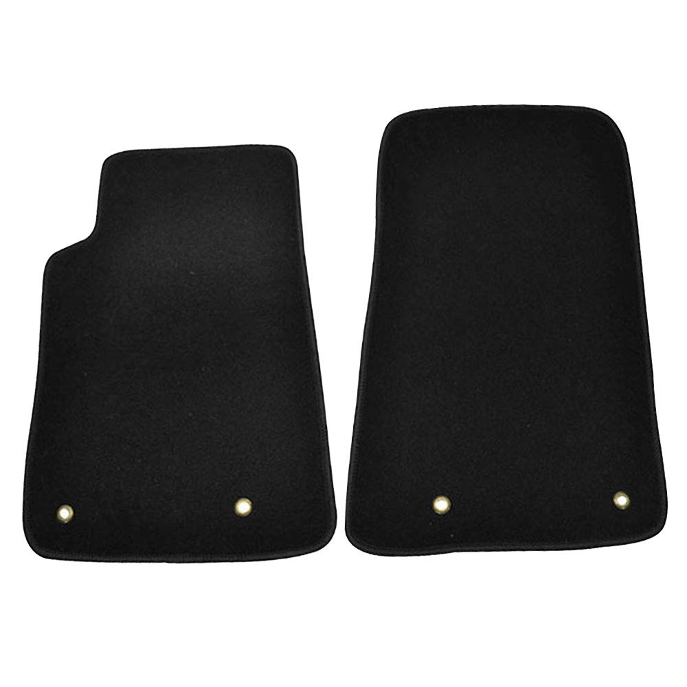 **FREEMOTOR802® Custom Fit Nylon Car Floor Mats for 2010-2015 Chevrolet Camaro – Non-Slip, Durable & Easy to Clean – Perfect for Daily Commute, Road Trips & All-Weather Protection (Black, 2-Piece Set)**
