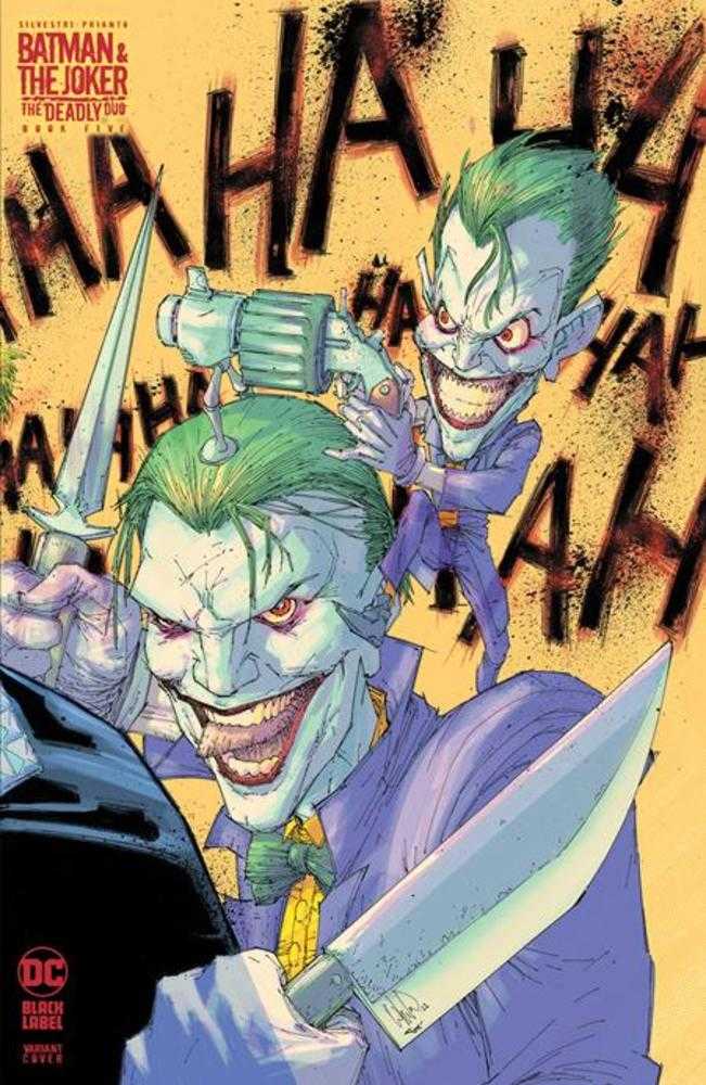 Batman & The Joker The Deadly Duo #5 (Of 7) Cover C Whilce Portacio Joker Variant - DC Comics Mature Graphic Novel for Collectors & Superhero Fans | Perfect for Comic Book Enthusiasts & Batman Merchandise Collectors