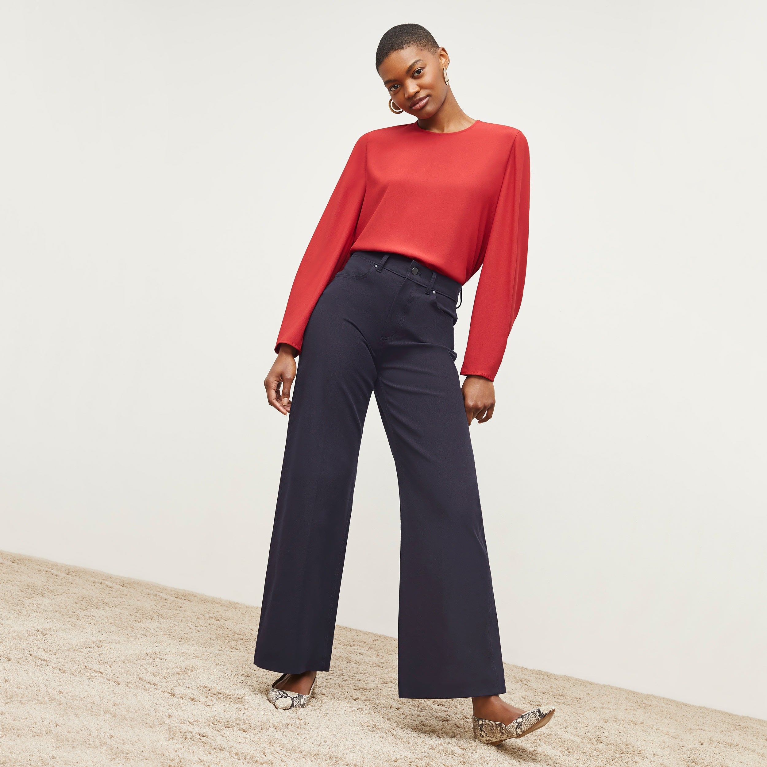 Eco-Friendly Milo Jean - Better Than Denim in Dark Navy | Sustainable Fashion for Casual Wear & Everyday Outfits
