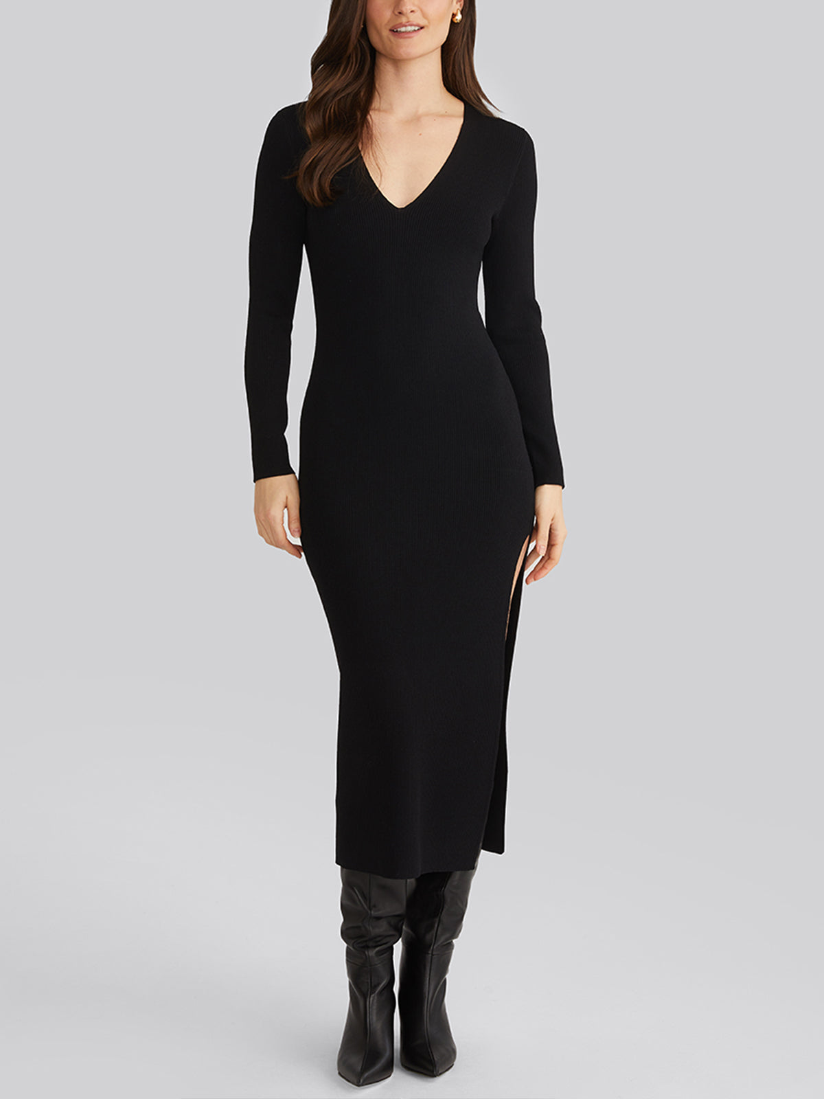 Elegant Allison Maxi Lace Up Back Dress for Women - Perfect for Weddings, Parties & Special Occasions