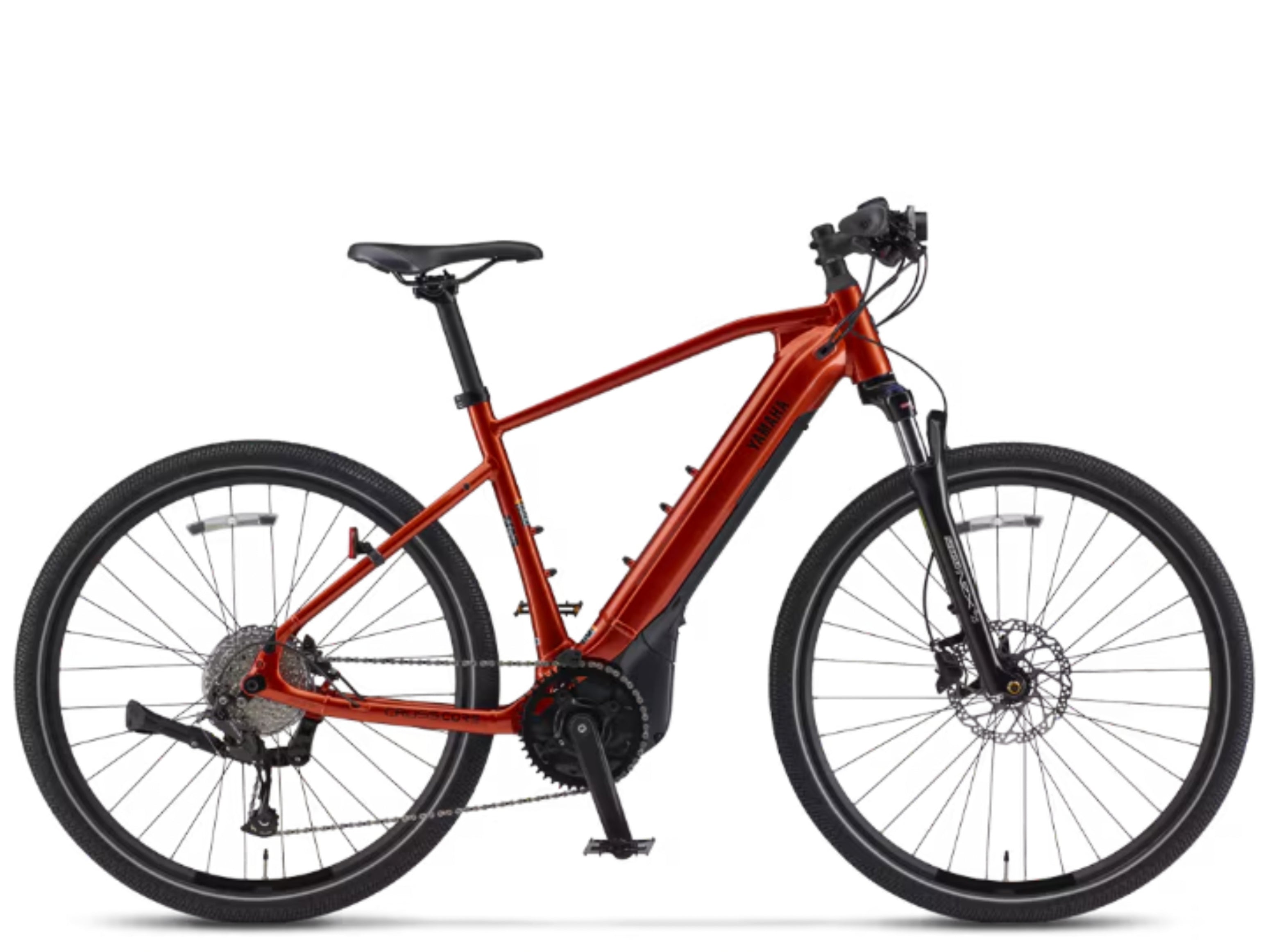 Yamaha Crosscore RC Hybrid Bike - Lightweight Aluminum Frame, 21-Speed Shimano Gears for Men & Women - Perfect for Commuting, Fitness & Urban Riding