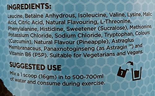 ADAPT Nutrition IntraAMINO Powder 480g - Premium BCAA & Amino Acid Supplement for Workout Recovery & Muscle Growth | Ideal for Athletes, Gym & Fitness Enthusiasts