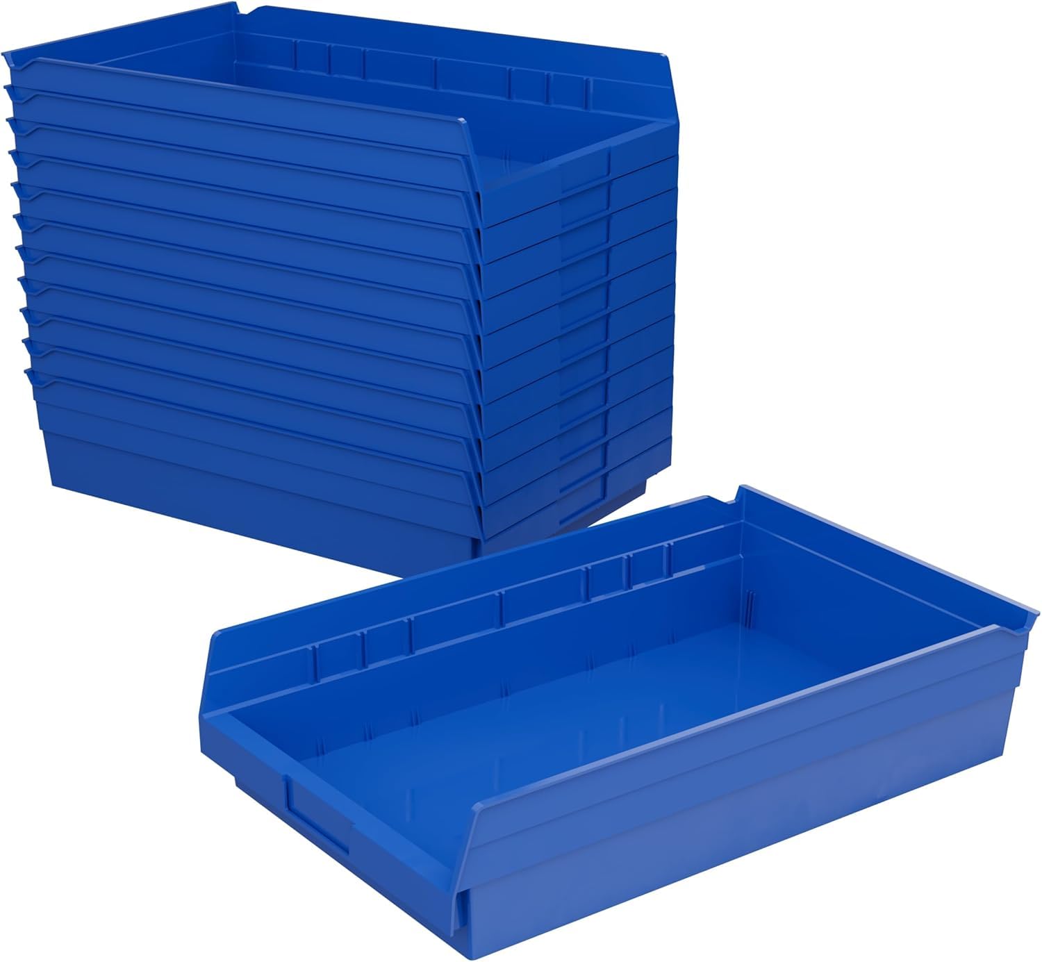 Akro-Mils 30178 Heavy Duty Plastic Storage Bins - 18