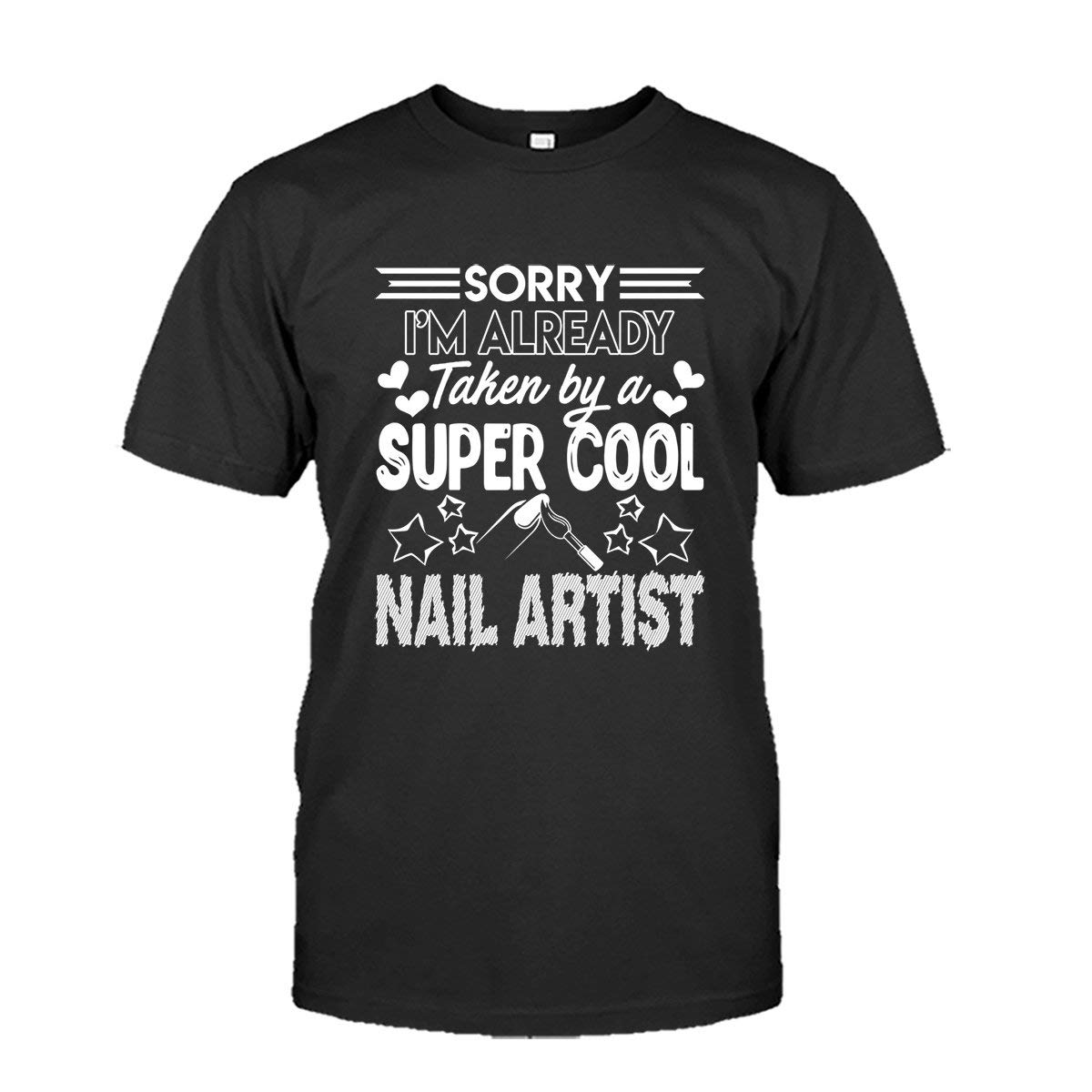 BigCrab Nail Artist Graphic T-Shirt for Men & Women - Trendy Casual Wear for Nail Art Enthusiasts & Crab Lovers