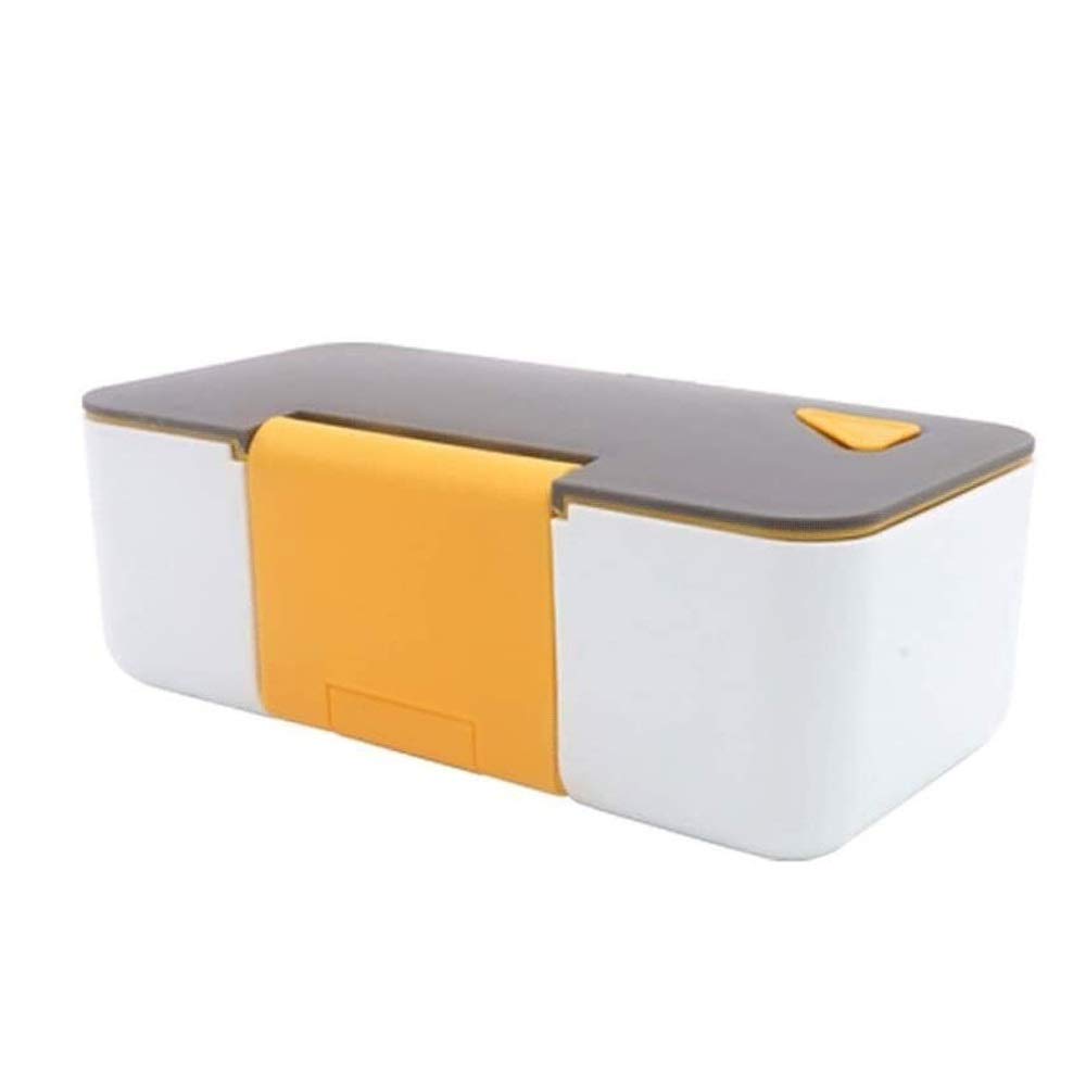 GyLazhuzizFH Bento Box for Adults - Japanese Plastic Lunch Box with Phone Holder | Durable, Leak-Proof School & Office Lunch Container | Lightweight & Portable for Outdoor, Picnic & Travel Meals | Bento-Style Lunch Box for Work, School & Camping