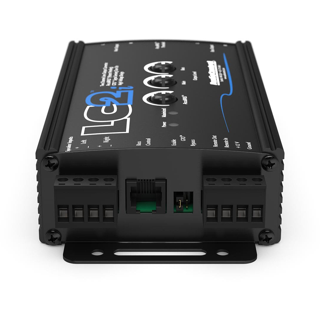 AudioControl LC2i 2-Channel Line Output Converter with AccuBASS - High-Level to RCA Converter for Car Audio Systems - Perfect for Amplifier Integration & Bass Restoration in Vehicles